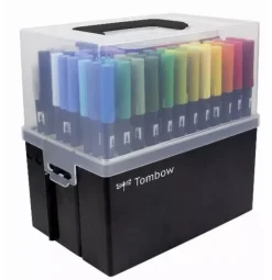Maletín vacío para 108 rotuladores ABT Dual Brush Tombow