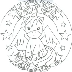 Mandalas de unicornios 02
