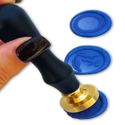 Mango con sello Wax and Seals Stamperia