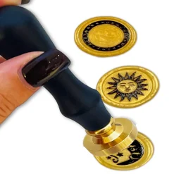 Mango con sello Wax and Seals Stamperia