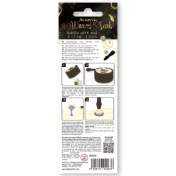 Mango con sello Wax and Seals Stamperia