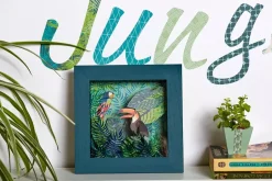 Marco cuadrado pequeño profundo Artemio 20x20cm