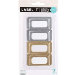 Marcos metálicos 1,9cm Label It