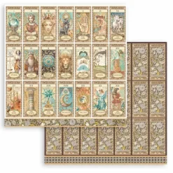 Maxi Set de scrapbooking Fortune Stamperia 20x20cm