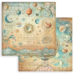 Maxi Set de scrapbooking Fortune Stamperia 20x20cm