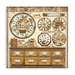 Maxi Set de scrapbooking Coffee & Chocolate Stamperia 20x20cm