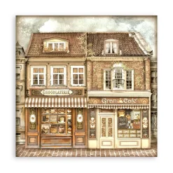 Maxi Set de scrapbooking Coffee & Chocolate Stamperia 20x20cm