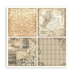 Maxi Set de scrapbooking Coffee & Chocolate Stamperia 20x20cm