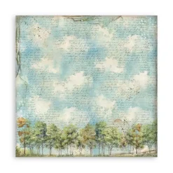 Maxi Set de scrapbooking Art of Travelling Stamperia 20x20cm