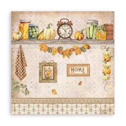 Maxi Set de scrapbooking Romantic Golden Harmony Stamperia 20x20cm