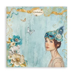 Maxi Set de scrapbooking Masquerade Stamperia 20x20cm