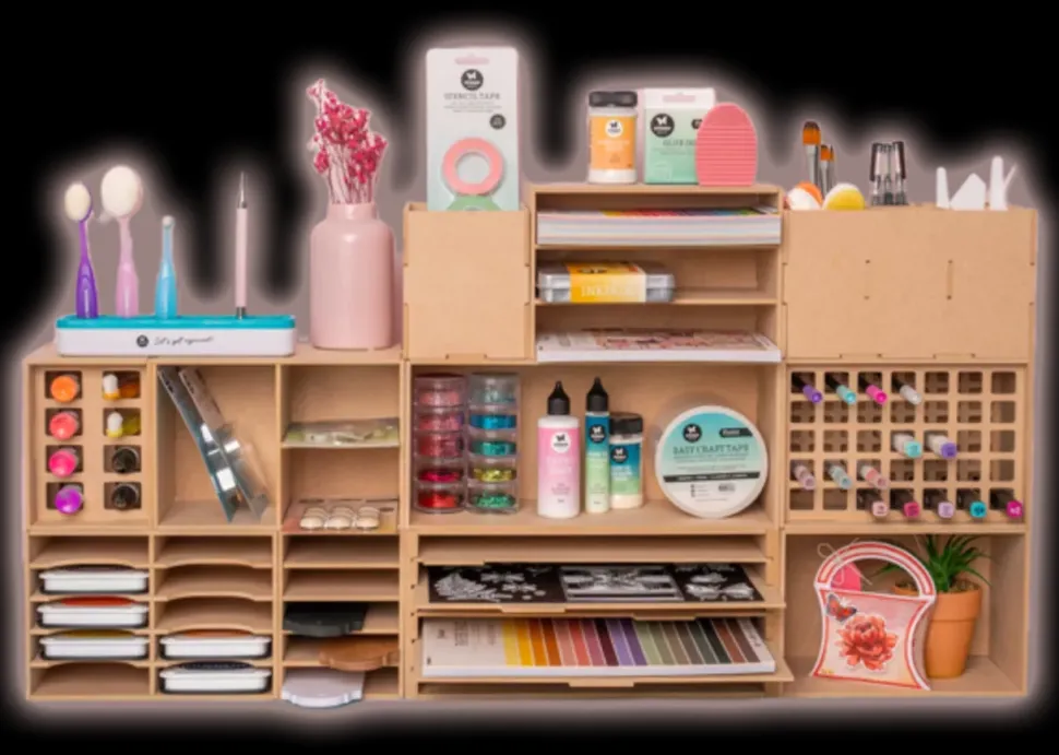 Módulo de almacenaje de DM Basic Box Shelves Essentials Studio Light