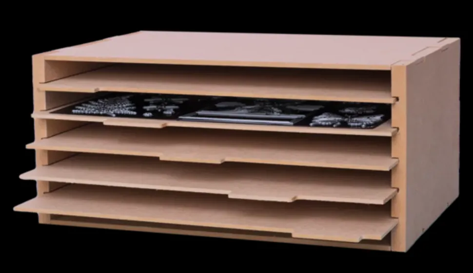 Módulo de almacenaje de DM Big Box Drawer Essentials Studio Light