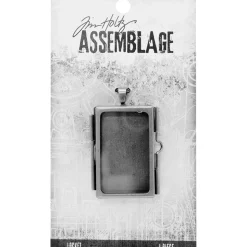 Medallón Rectangle Frame Assemblage Tim Holtz