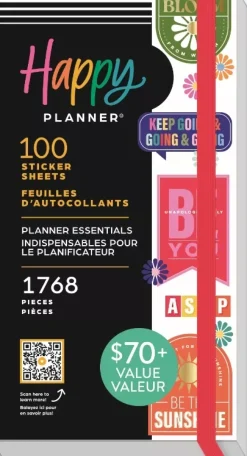 Mega Pack Stickers Planner Essentials Happy Planner