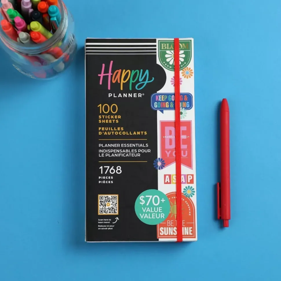 Mega Pack Stickers Planner Essentials Happy Planner