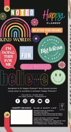 Mega Pack Stickers Planner Essentials Happy Planner