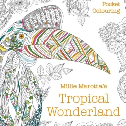 Millie Marotta's Tropical Wonderland pocket colouring