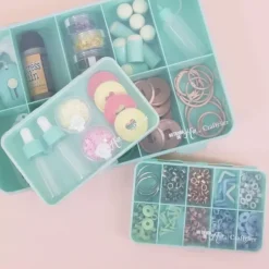 Mini Caja Con 10 Compartimentos Blanca Craftelier