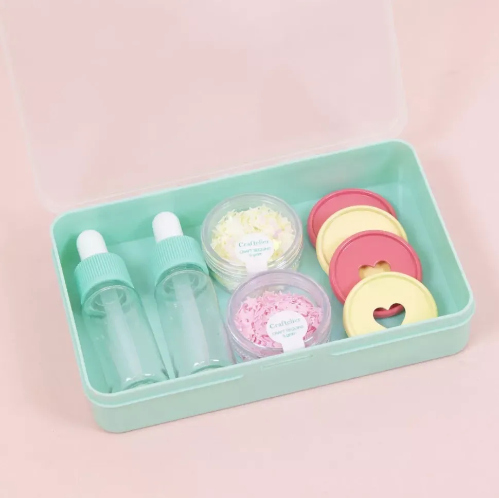 Mini Caja Turquesa Craftelier