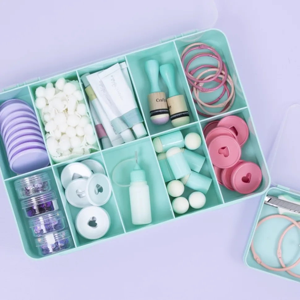 Mini Caja Turquesa Craftelier