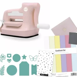 Mini Evolution Rosa We R Makers + Exclusivo Kit Iniciación