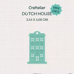 Mini Troquel Casa Holandesa Craftelier