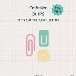 Mini Troquel Clips Craftelier