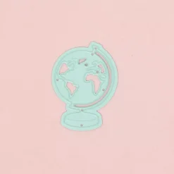 Mini Troquel Globo Terráqueo Craftelier