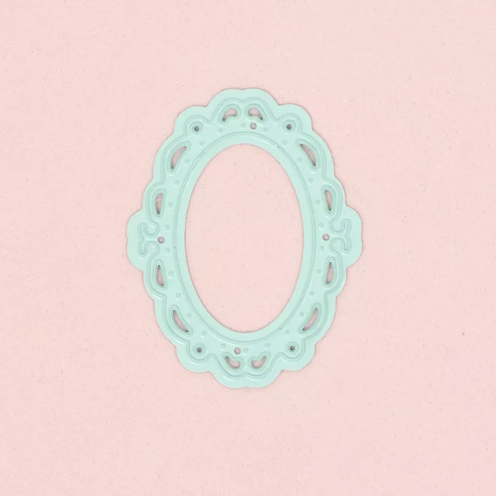 Mini Troquel Marco Ovalado Craftelier