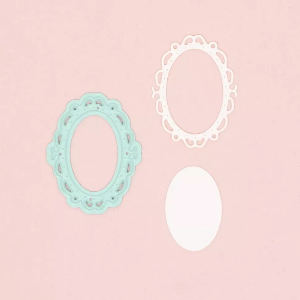 Mini Troquel Marco Ovalado Craftelier
