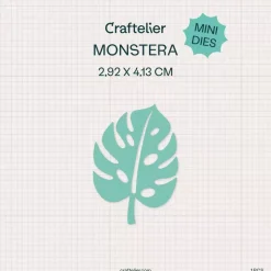 Mini Troquel Monstera Craftelier
