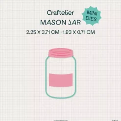 Mini Troquel Tarro Craftelier