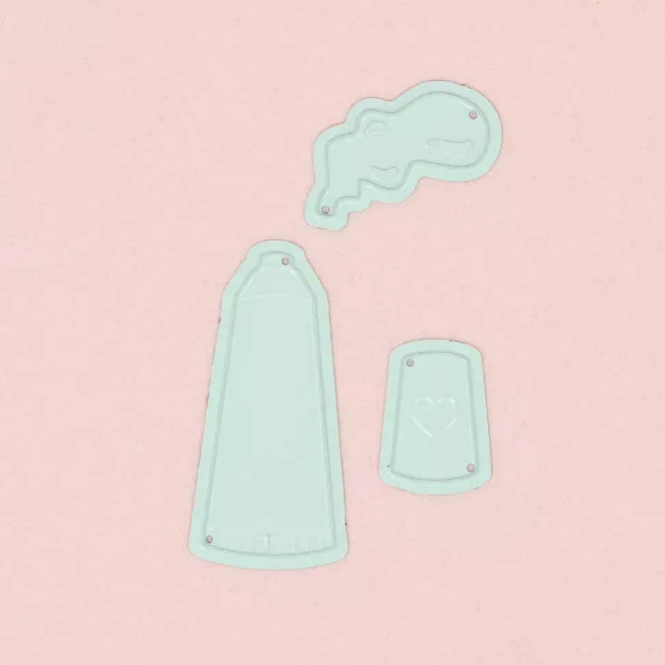 Mini Troquel Tubo Acrílico Craftelier