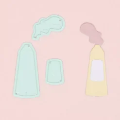 Mini Troquel Tubo Acrílico Craftelier