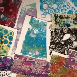 Mixed Media Gelli Plate Chopo 16x9.5cm