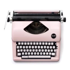 Máquina de escribir Typecast Typewriter Pink We R Memory Keepers Rosa