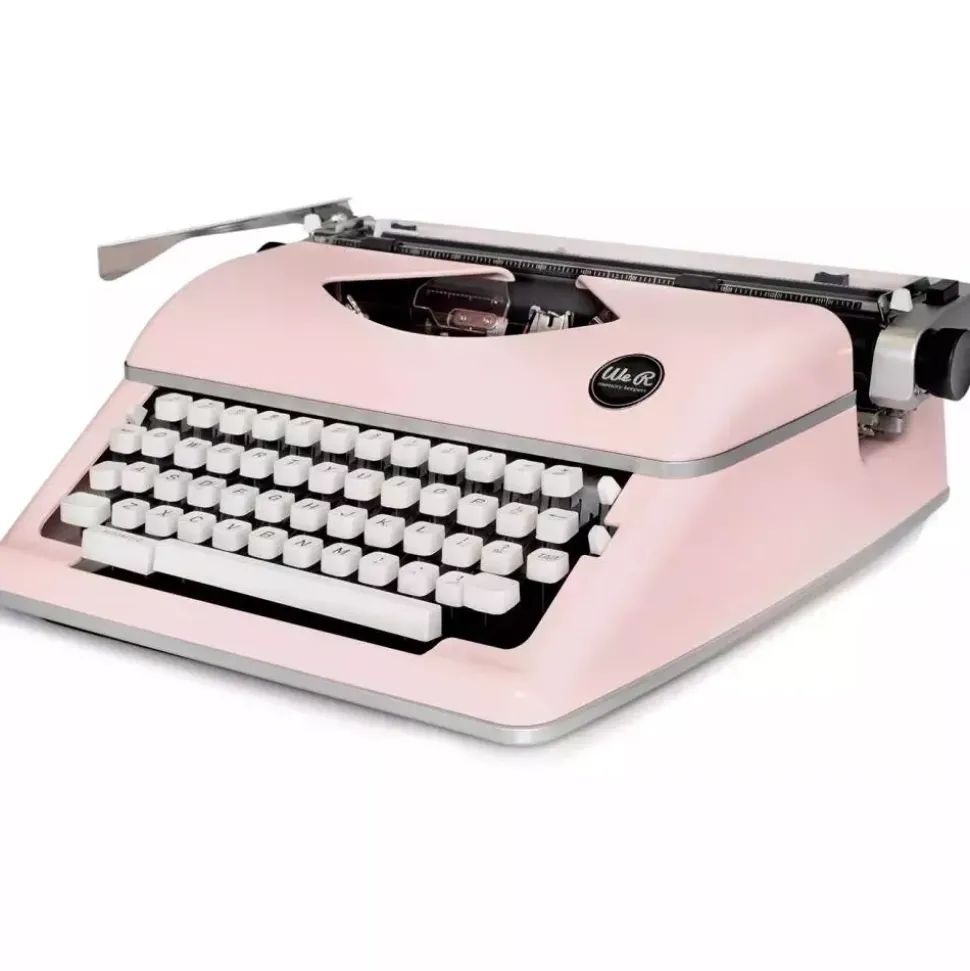 Máquina de escribir Typecast Typewriter Pink We R Memory Keepers Rosa