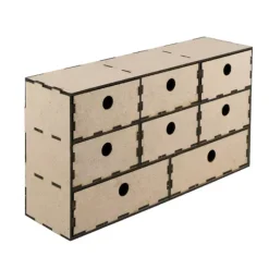 Mueble cajonera 8 cajones Fabrika Decoru