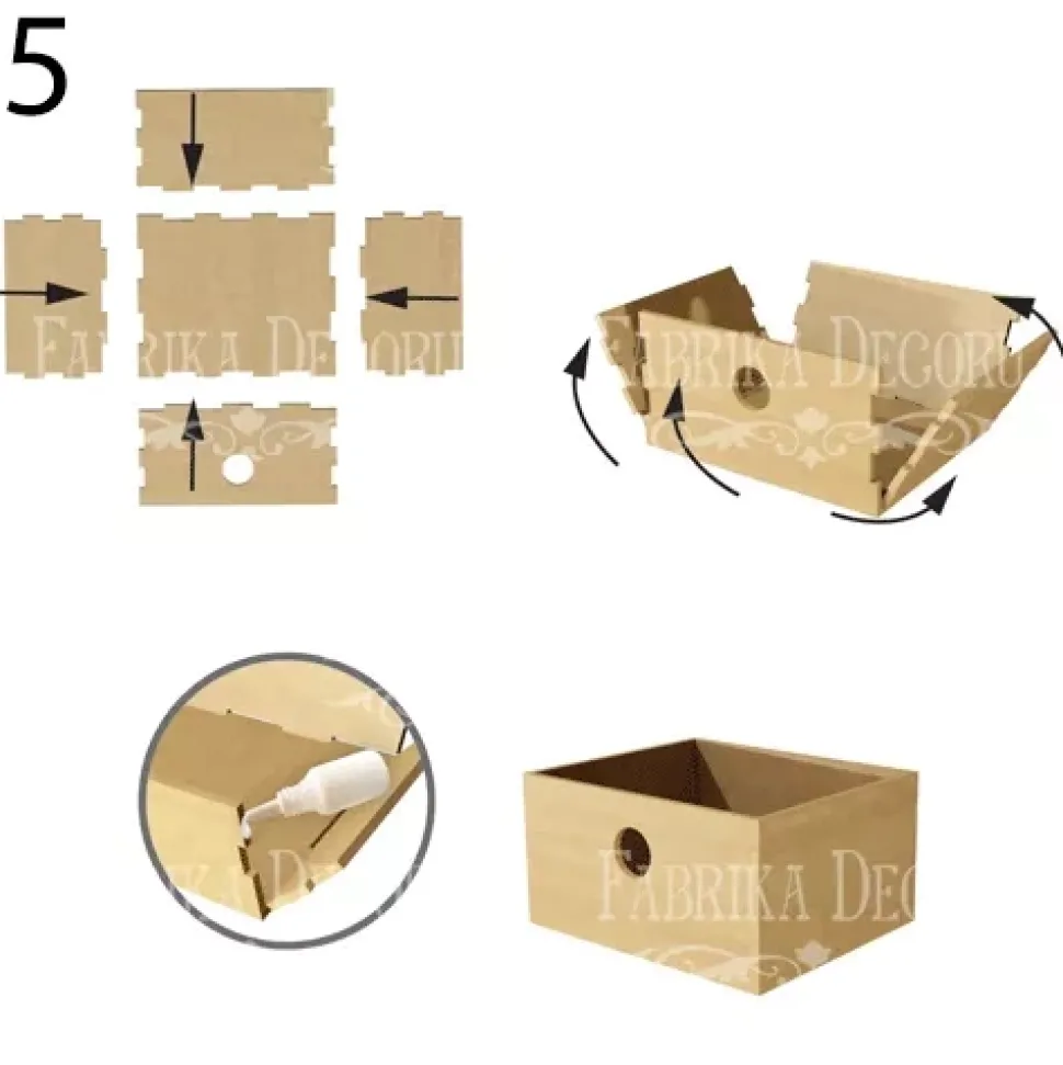 Mueble cajonera en DM