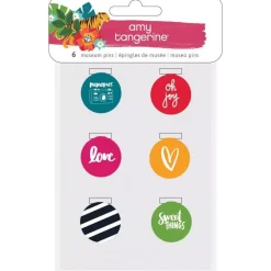 Museum Pins imantados Hustle and Heart Amy Tangerine