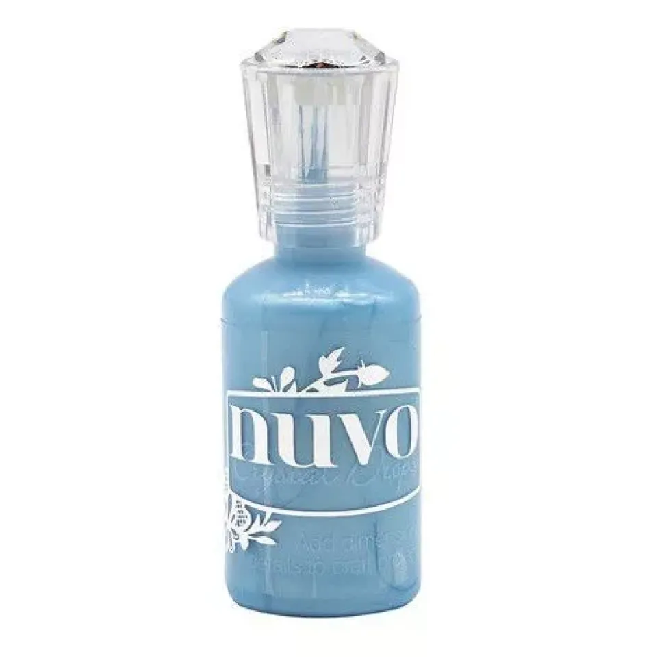 Nuvo Crystal Blue Ice White Wonderland