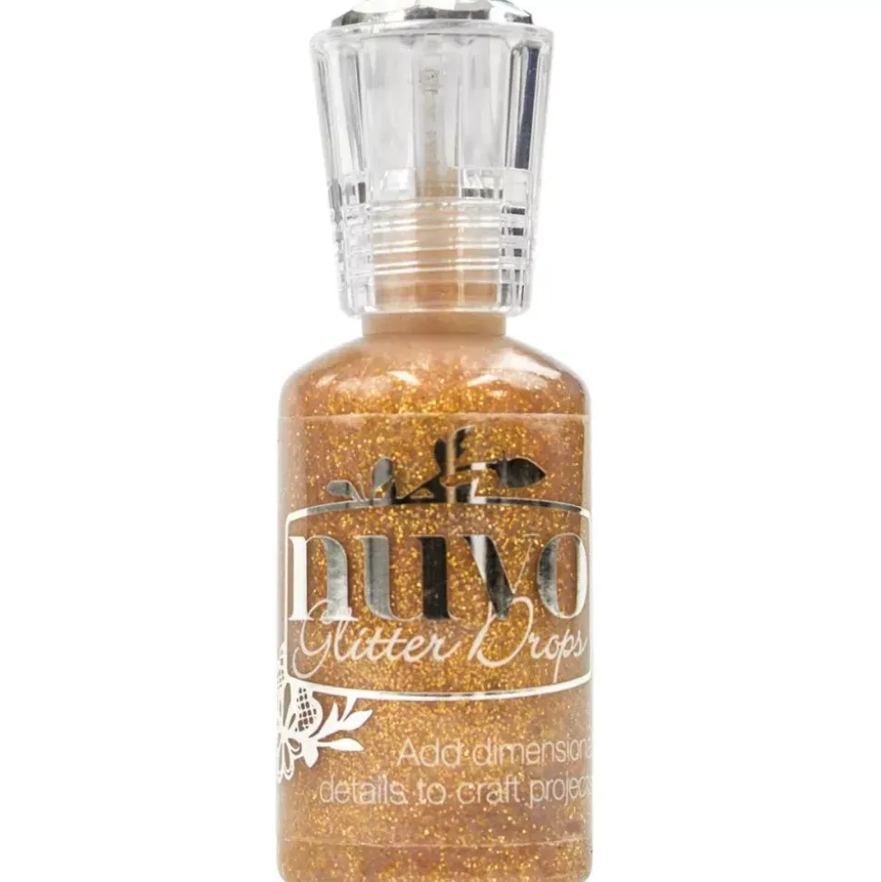 Nuvo Glitter Drops Golden Sunset