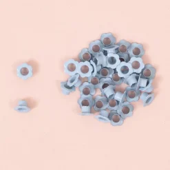 Ojales Flor Azul Bebé Craftelier