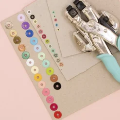 Ojales Mini Metalizados Silver Craftelier