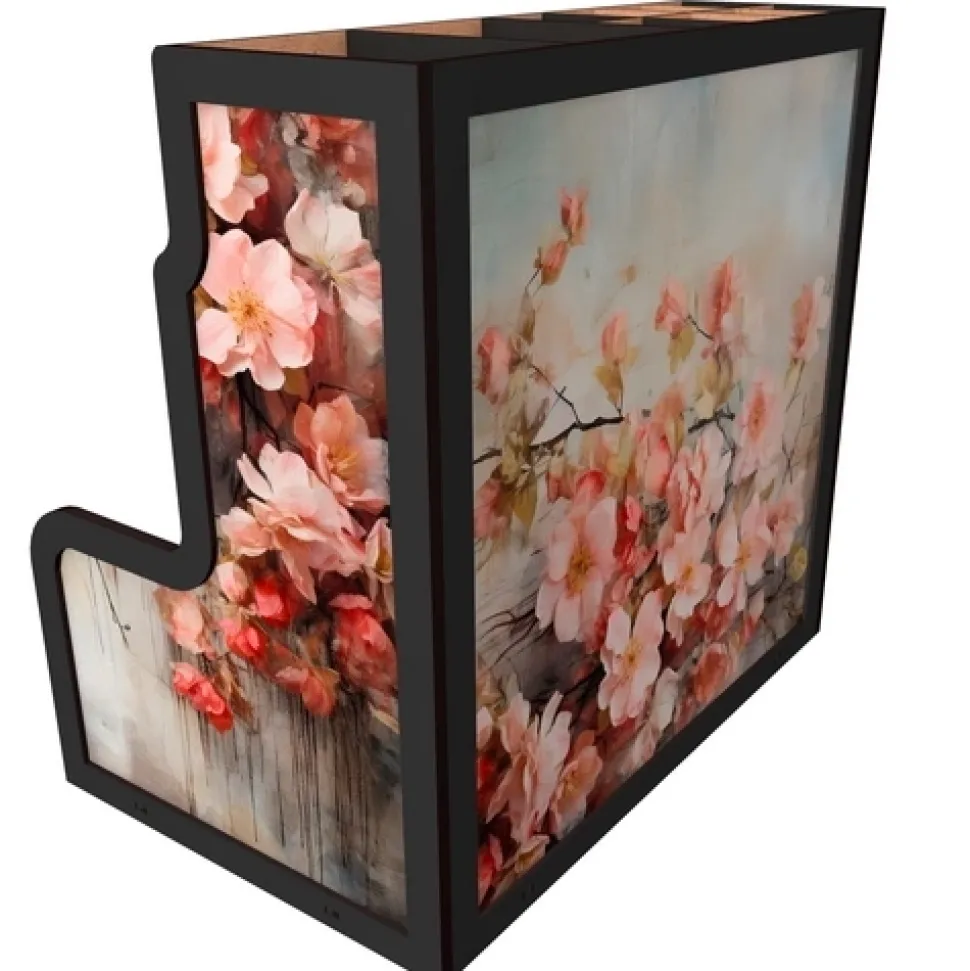 Organizador de escritorio para rotuladores y bolígrafos negro Fabrika Decoru