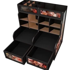 Organizador de escritorio para rotuladores y bolígrafos negro Fabrika Decoru