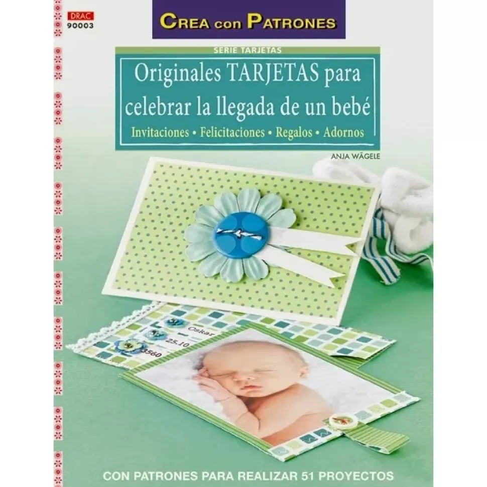 Originales tarjetas para celebrar la llegada de un bebé