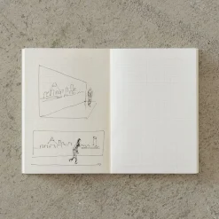 Pack 3 cuadernos cuadriculados Light Midori MD Paper A7