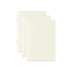 Pack 3 cuadernos cuadriculados Light Midori MD Paper A7